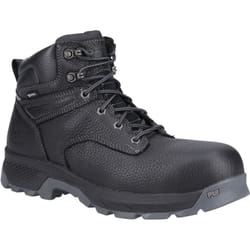 ) Timberland Pro Titan 6" Leather Black Safety Boots - Black, 14 (Adults'