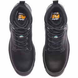 ) Timberland Pro Titan 6" Leather Black Safety Boots - Black, 14 (Adults'