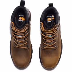 ) Timberland Pro Titan 6" Leather Brown Safety Boots - Brown, 14 (Adults'