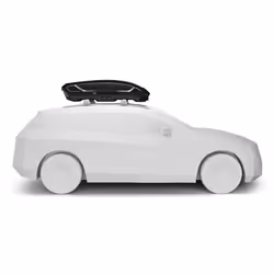 Thule Motion 3 M Hard car roof top Black