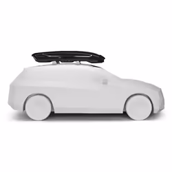 Thule Motion 3 XXL low Hard car roof top Black