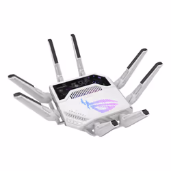 ASUS ROG Rapture GT-BE19000AI wireless router 10 Gigabit Ethernet Tri-band (2.4 GHz / 5 GHz / 6 GHz) White - Additional view 2