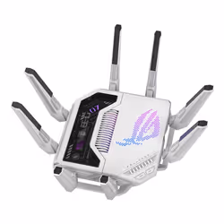 ASUS ROG Rapture GT-BE19000AI wireless router 10 Gigabit Ethernet Tri-band (2.4 GHz / 5 GHz / 6 GHz) White - Additional view 3