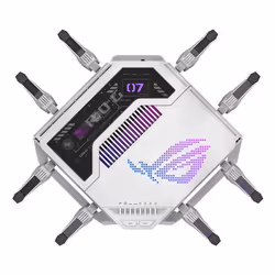 ASUS ROG Rapture GT-BE19000AI wireless router 10 Gigabit Ethernet Tri-band (2.4 GHz / 5 GHz / 6 GHz) White - Additional view 4