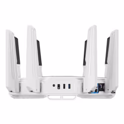 ASUS ROG Rapture GT-BE19000AI wireless router 10 Gigabit Ethernet Tri-band (2.4 GHz / 5 GHz / 6 GHz) White - Additional view 7