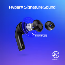 HyperX Cloud MIX Buds 2 Wireless Headphones (Black) - Additional view 8