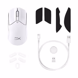 HyperX Pulsefire Haste 2 Mini - Wireless Gaming Mouse (White) - Additional view 8