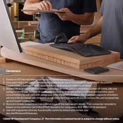 HP 965 Ergonomic Wireless Keyboard - Additional view 5