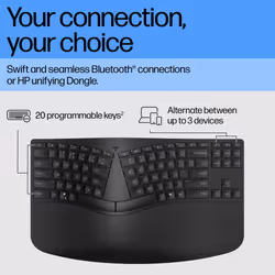 HP 965 Ergonomic Wireless Keyboard - Additional view 8