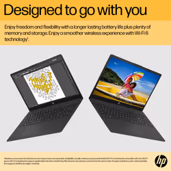 HP 15-fc0018na AMD Ryzen™ 3 7320U Laptop 39.6 cm (15.6") Full HD 4 GB LPDDR5-SDRAM 128 GB SSD Wi-Fi 6 (802.11ax) Windows 11 Home in S mode Black - Additional view 5