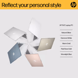 HP 15-fc0017na AMD Ryzen™ 5 7520U Laptop 39.6 cm (15.6") Full HD 8 GB LPDDR5-SDRAM 256 GB SSD Wi-Fi 6 (802.11ax) Windows 11 Home Black - Additional view 4