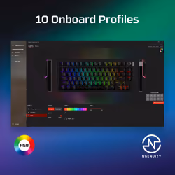 HP HyperX Alloy Rise 75 - Gaming Keyboards - Additional view 7