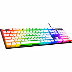 HP HyperX Pudding Keycaps 2 - Full Key Set - PBT - White (US Layout)
