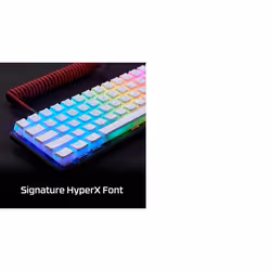 HP HyperX Pudding Keycaps 2 - Full Key Set - PBT - White (US Layout) - Additional view 5