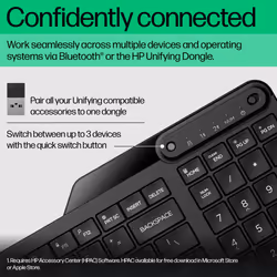 HP 475 Dual-Mode Wireless Keyboard - Additional view 7