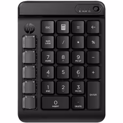 HP 435 Programmable Wireless Keypad, Wireless, Bluetooth, Mechanical, Black