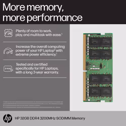 HP 16GB DDR4 3200 SODIMM Memory memory module 3200 MHz - Additional view 5