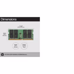HP 16GB DDR4 3200 SODIMM Memory memory module 3200 MHz - Additional view 6