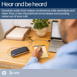 POLY Sync 10 Speakerphone +USB-A to USB-C Cable - Additional view 7