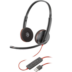 POLY Blackwire C3220 USB-A Black Headset (Bulk)