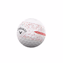 Golf Supersoft Golf Ball 2025, Splatter Red