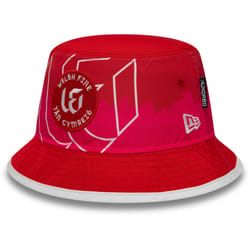 Welsh Fire The Hundred New Era All Over Print Bucket Hat - Red, Medium