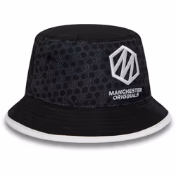 Manchester Originals The Hundred New Era All Over Print Bucket Hat - Black, Large