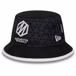 Manchester Originals The Hundred New Era All Over Print Bucket Hat - Black, Medium