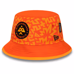 Birmingham Phoenix The Hundred New Era All Over Print Bucket Hat - Orange, Large