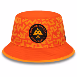 Birmingham Phoenix The Hundred New Era All Over Print Bucket Hat - Orange, Large
