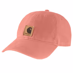 Carhartt Men's Canvas Cap Aged Coral