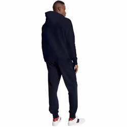 TOMMY HILFIGER mens Embroidered Tommy Logo Fleece Pullover Hooded Swea