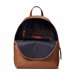 Tommy Hilfiger Reese II Medium Dome Backpack Pebble PVC Cognac One Siz