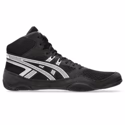 ASICS Men's Snapdown 4 Wrestling Shoe  15  Black/White