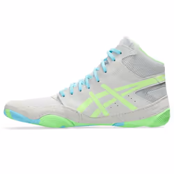 ASICS Men's Snapdown 4 Wrestling Shoes  9  Glacier Grey/Lime Burst