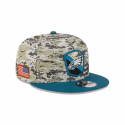 New Era Mens NFL Salute To Service Snapback 9Fifty Cap ~ 'Philadelphia Eagles' camo
