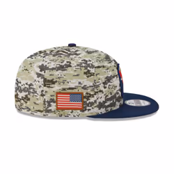 New Era Mens NFL Salute To Service Snapback 9Fifty Cap ~ 'New England Patriots' camo