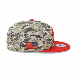 New Era Mens NFL Salute To Service Snapback 9Fifty Cap ~ 'Kansas City Chiefs' camo