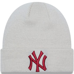 New Era Kids New York Yankees MLB League Essentials Beanie Hat - Stone - 4-6 Yrs, Stone