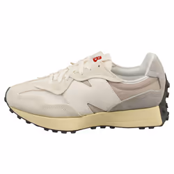New Balance 327 Unisex Fashion Trainers in Grey White - 7 UK