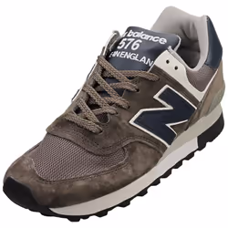 New Balance 576 Made In England Unisex Casual Trainers in Brown - 5.5