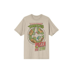 Teenage Mutant Ninja Turtles 874286-medium Teenage Mutant Ninja Turtles Pizza by the Slice T-Shirt - Medium