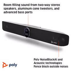 POLY Studio X70 All-In-One Video Bar with TC8 Controller Kit - Additional view 6