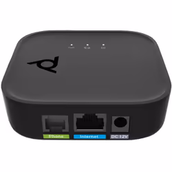POLY ATA 400 1FXS Voice Port VoIP Adapter with Open SIP and Power Supply
