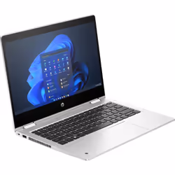HP Pro x360 435 G10 AMD Ryzen™ 5 7530U Hybrid (2-in-1) 33.8 cm (13.3") Touchscreen Full HD 16 GB DDR4-SDRAM 512 GB SSD Wi-Fi 6 (802.11ax) Windows 11 Pro Silver
