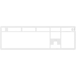 HyperX 85U09AA input device accessory Keyboard top frame