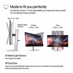 HP Series 7 Pro 27 inch QHD Thunderbolt 4 Monitor - 727pu - Additional view 8