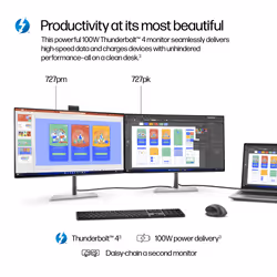 HP Series 7 Pro 27 inch 4K Thunderbolt 4 Monitor - 727pk - Additional view 6