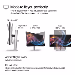HP Series 7 Pro 27 inch 4K Thunderbolt 4 Monitor - 727pk - Additional view 7