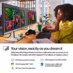 HP Series 7 Pro 27 inch 4K Thunderbolt 4 Monitor - 727pk - Additional view 8